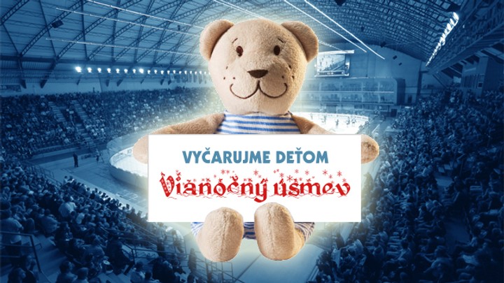 Vyčarujme deťom "Vianočný úsmev" - Plyšáky z popradského ľadu poputujú deťom